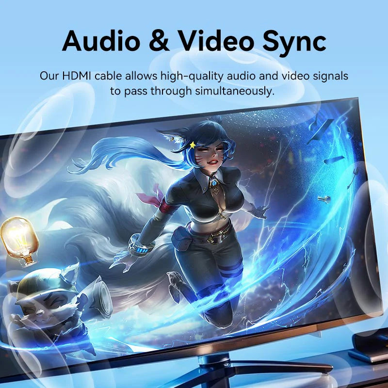 Vention HDMI Cable - 4K / 10.2Gbps / 15 Meter / Black