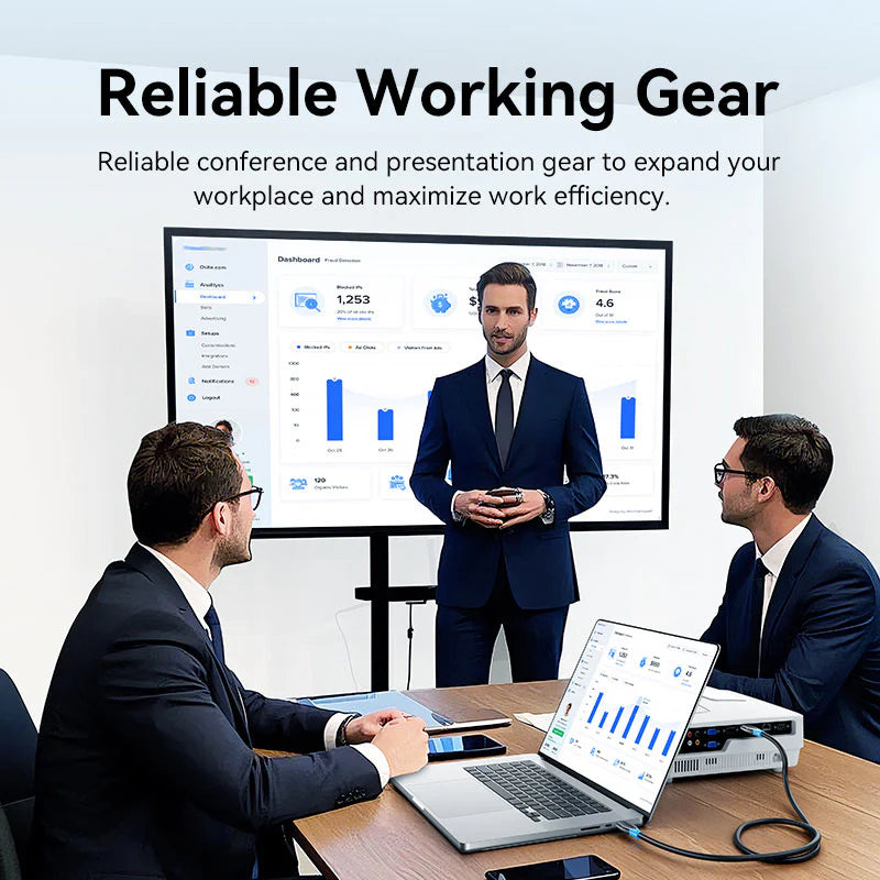 Vention HDMI Cable - 4K / 4.95Gbps / 20 Meter / Black