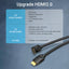 Vention HDMI Right Angle 270 Degree Cable - 4K / 2 Meter / Black