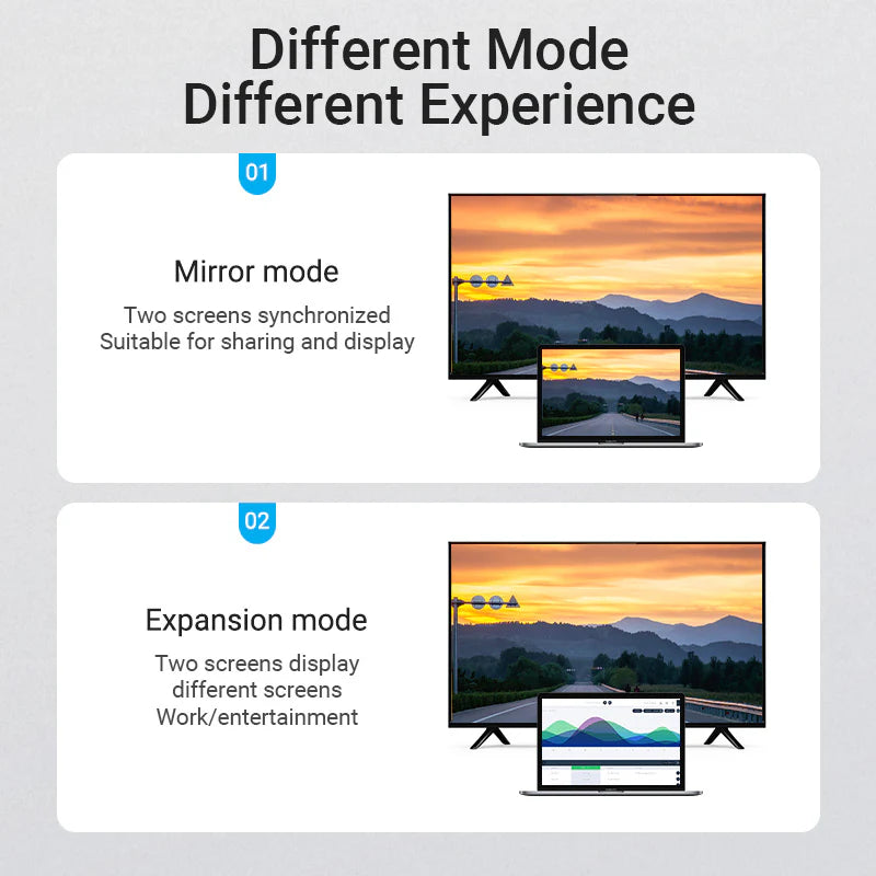 Vention HDMI Right Angle 270 Degree Cable - 4K / 2 Meter / Black