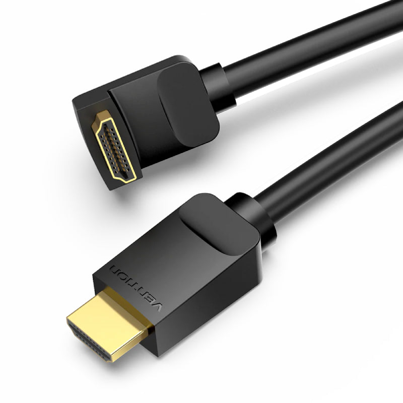 Vention HDMI Right Angle 270 Degree Cable - 4K / 2 Meter / Black