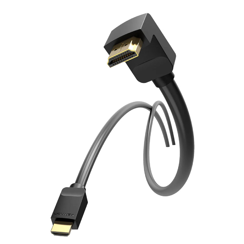 Vention HDMI Right Angle 270 Degree Cable - 4K / 2 Meter / Black