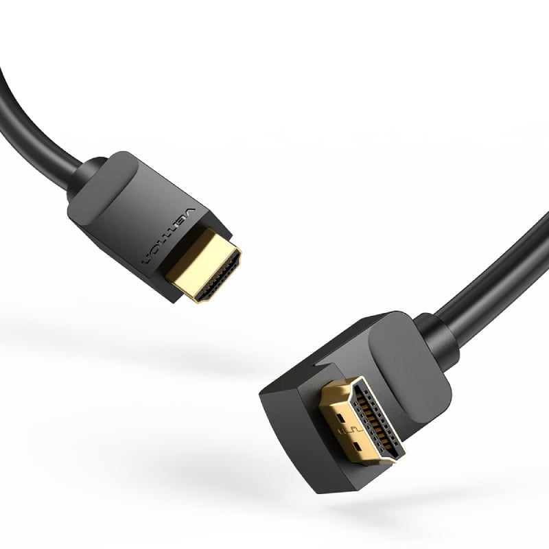 Vention HDMI Right Angle 270 Degree Cable - 4K / 2 Meter / Black