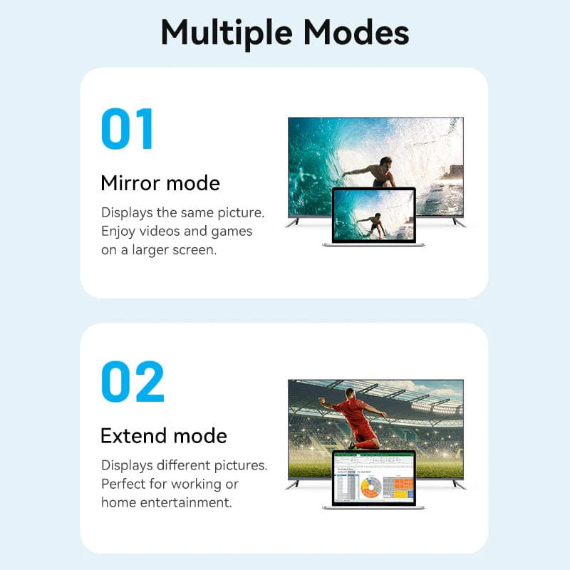 Vention Micro HDMI Cable - 4K / 3 Meter / Black