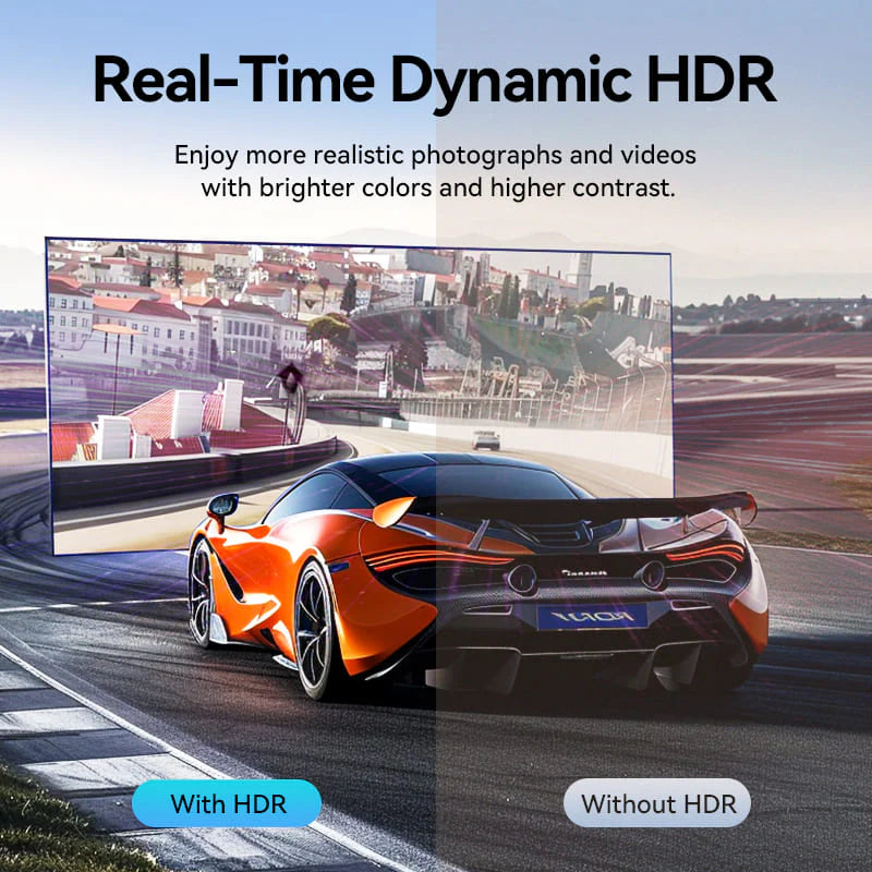 Vention يو اس بي إلى منفذ العرض كابل  8K / 2 متر  أسود