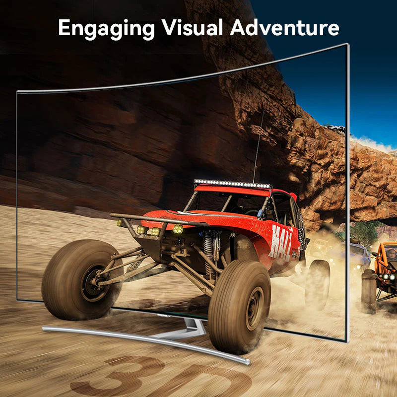 Vention منفذ العرض كابل  54Gbps / 5 متر  أسود