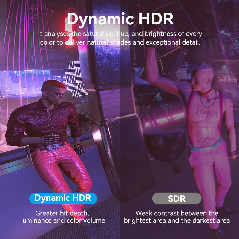 Vention منفذ العرض كابل  54Gbps / 5 متر  أسود