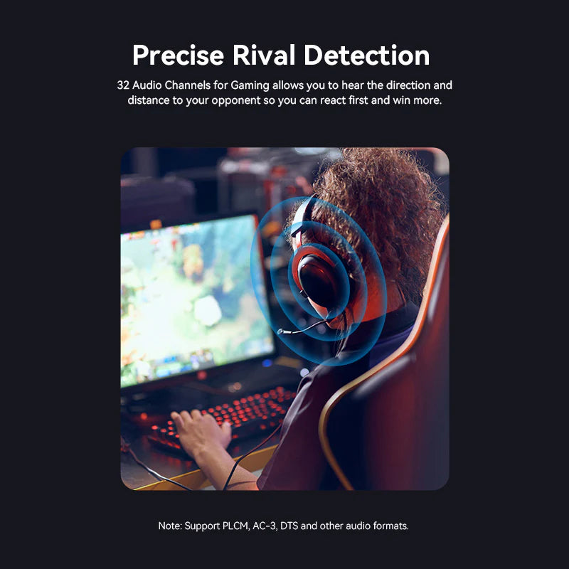 Vention منفذ العرض كابل  54Gbps / 5 متر  أسود