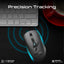 PROMATE Samo Dual Mode Rechargeable Wireless Mouse - Bluetooth / Black