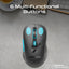 PROMATE Samo Dual Mode Rechargeable Wireless Mouse - Bluetooth / Black