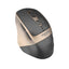 PROMATE Samit Ergonomic Silent Click Wireless Mouse - 2200dpi / Gold