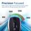 PROMATE Breeze Silent Switch Streamlined Wireless Mouse - 1600dpi / Silver