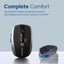 PROMATE Breeze Silent Switch Streamlined Wireless Mouse - 1600dpi / Silver