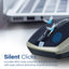 PROMATE Breeze Silent Switch Streamlined Wireless Mouse - 1600dpi / Gold
