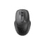 PROMATE UniGlide EZGrip Ergonomic Wireless Mouse - 1600dpi / Black