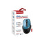 PROMATE UniGlide EZGrip Ergonomic Wireless Mouse - 1600dpi / Blue
