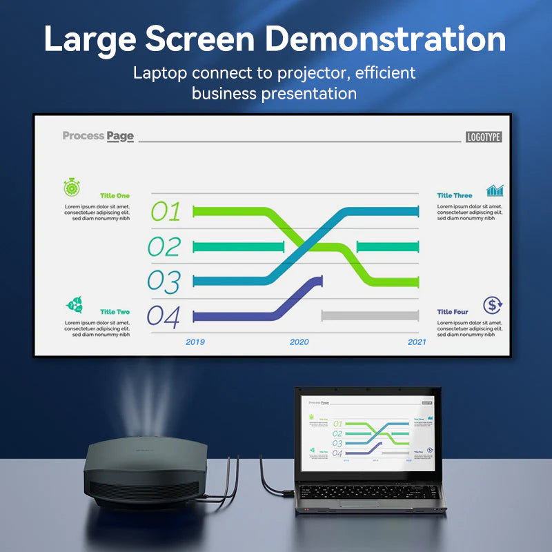 Vention Cotton Braided HDMI Male To DisplayPort Male Cable - 4K / 1.5 Meter / Black