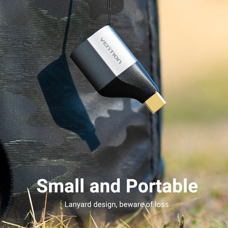 محول  Vention يو اس بي إلى إتش دي إم أي محول  4K / رمادي