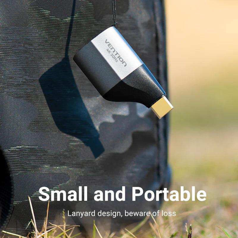 محول  Vention يو اس بي إلى إتش دي إم أي محول  رمادي