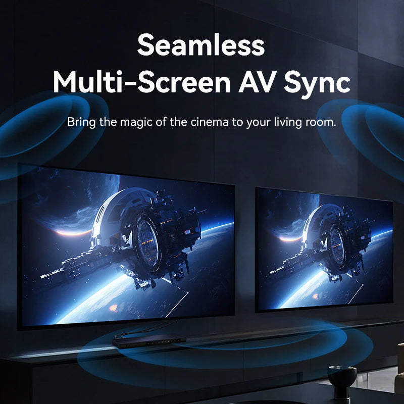 Vention 1-In-8-Out HDMI Splitter - 4K / Black