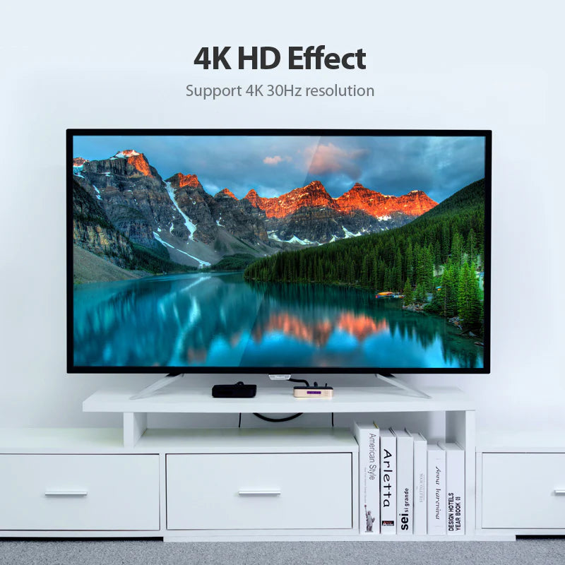 Vention 1-In-2-Out HDMI Splitter - 4K / Black