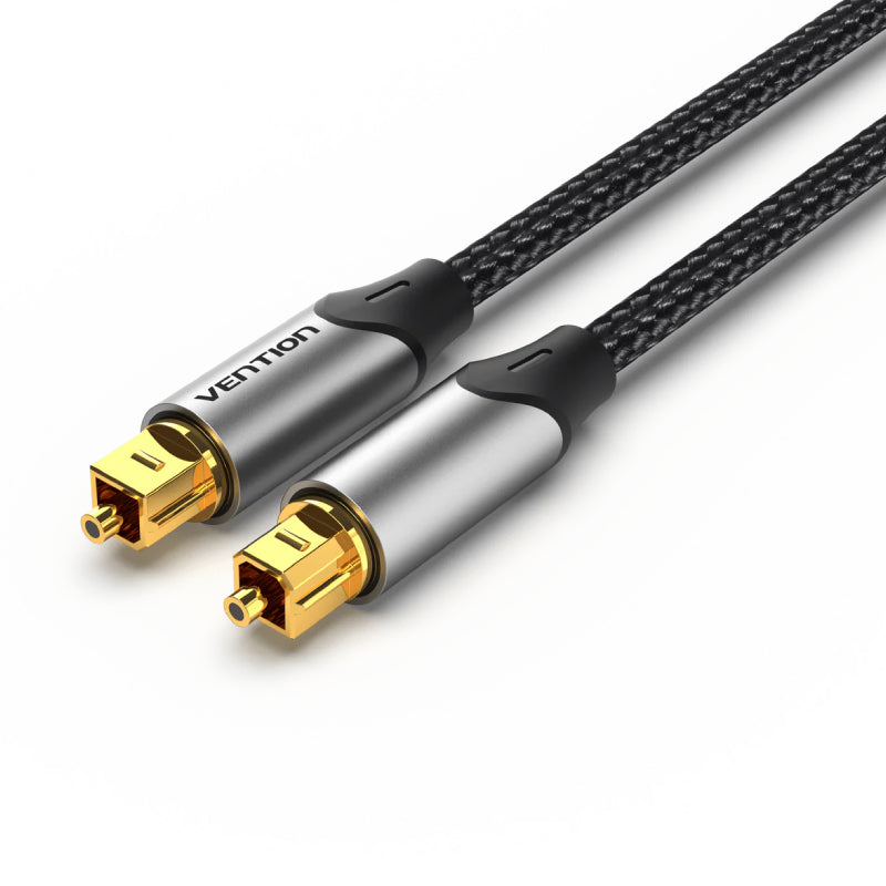 كابل  الألياف البصرية Vention الصوت كابل  2 متر  رمادي