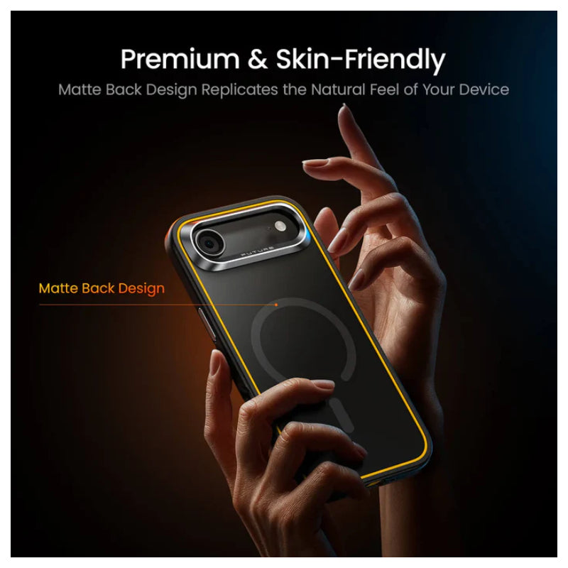 AOHi MagArmor Pro Magnetic Phone Case For Apple iPhone Air - Black
