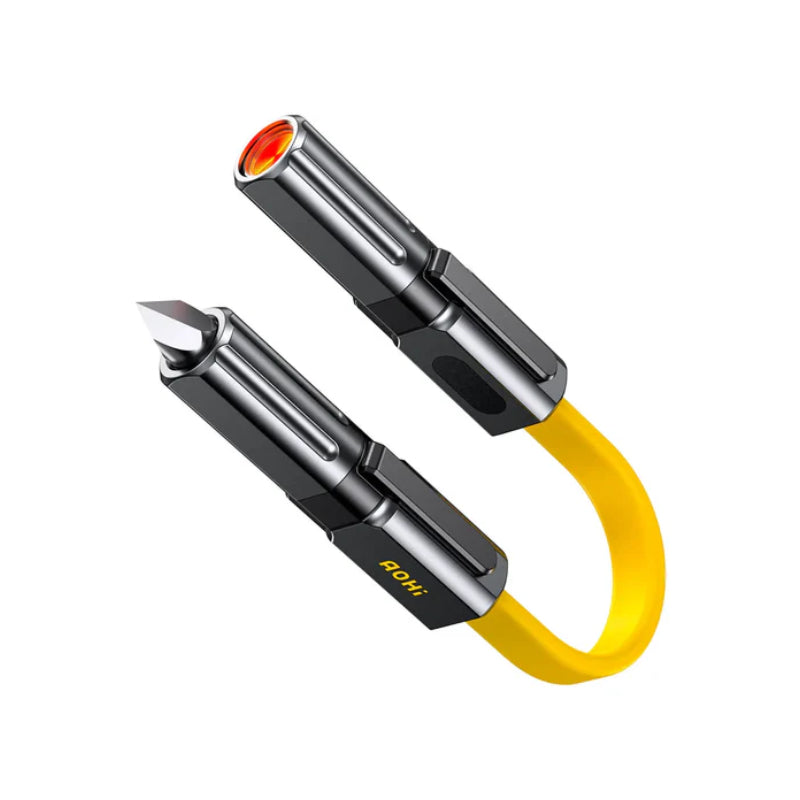 AOHi Prometheus 3-in-1 Titanium EDC Tool Cable - 240W / USB-C
