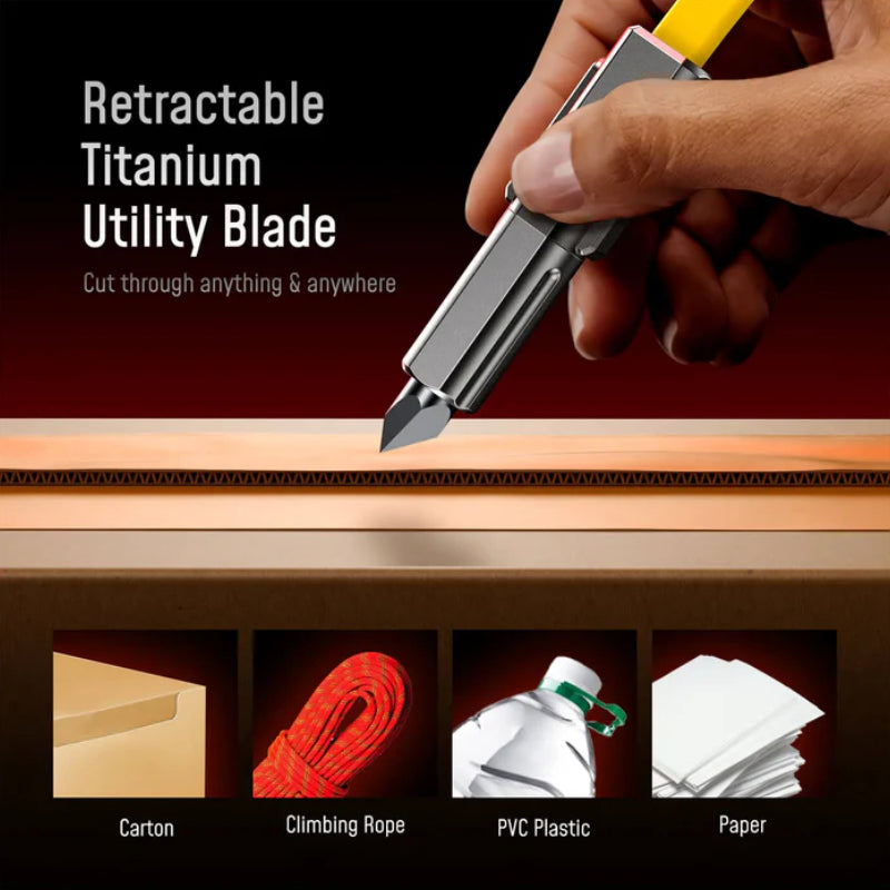 AOHi Prometheus 3-in-1 Titanium EDC Tool Cable - 240W / USB-C