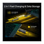 AOHi Future Magflash 2 في 1 شحنتخزين  بيانات كابل  240W / يو اس بي/ 1000MB/s / أصفر