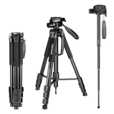 NEEWER SAB264 70" 2 in 1 Camera Tripod Monopod - Black