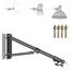 NEEWER 130cm Wall Mounting Triangle Boom Arm - Black