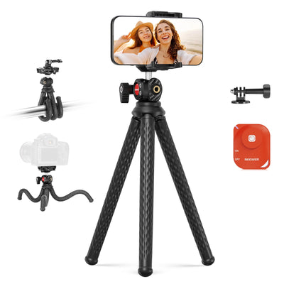NEEWER TP34 Flexible Tripod with Remote - Black