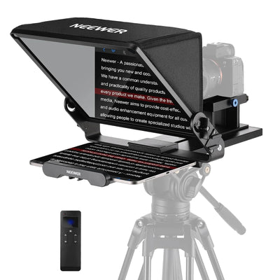 NEEWER X14 III Remote Control Teleprompter - Black