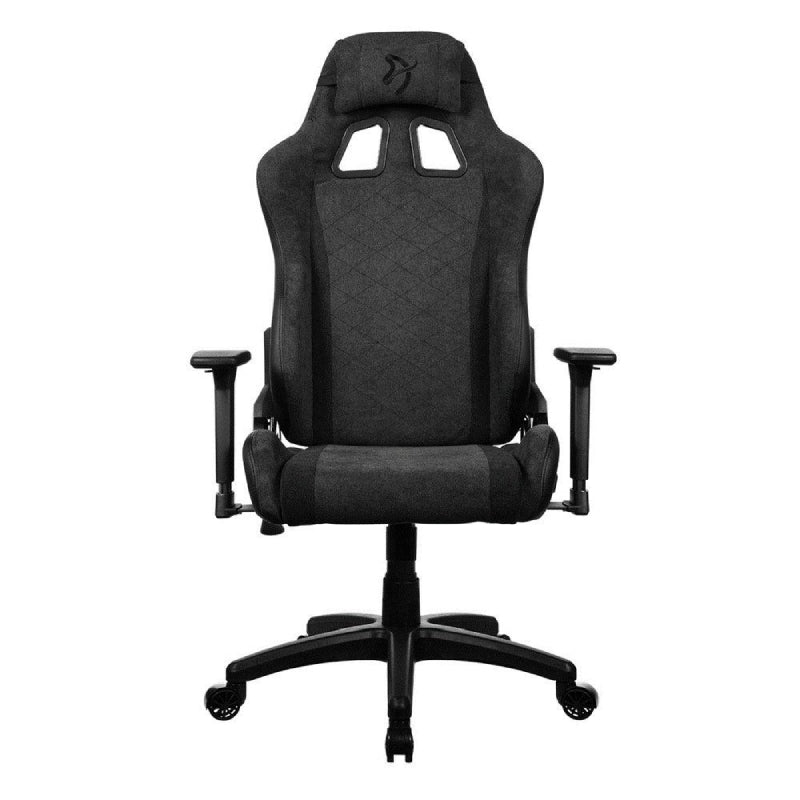 Arozzi Avanti Soft Fabric Gaming Chair - Dark Grey