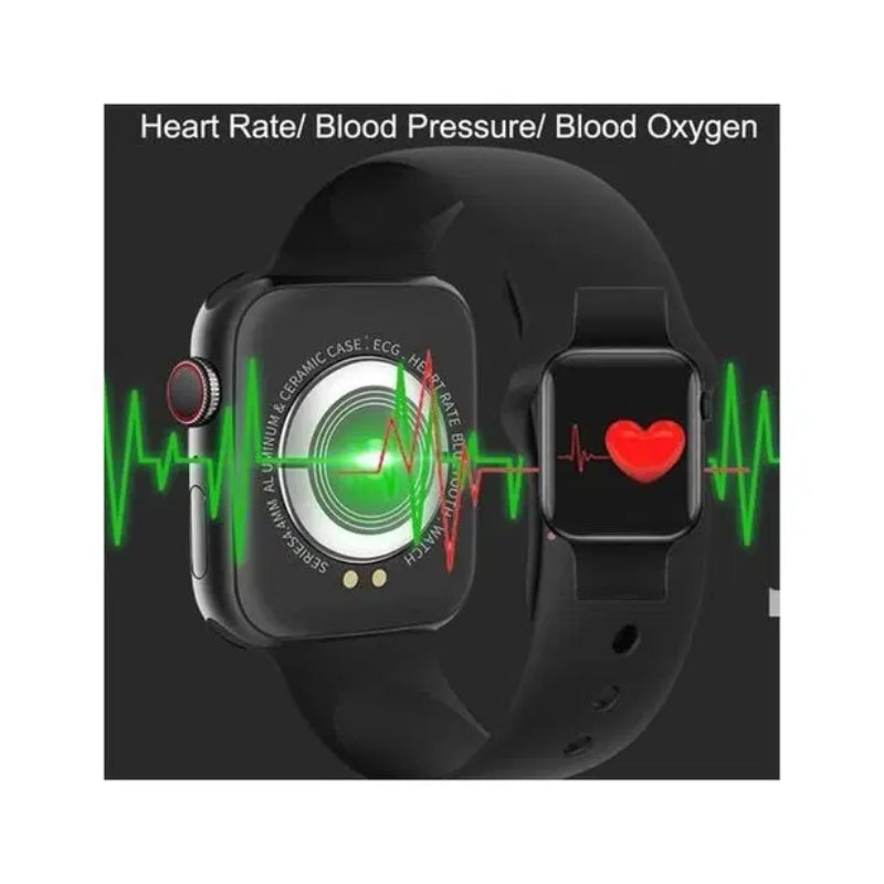 A-TEAM Smartwatch - 1.96"HD  / Bluetooth / Black