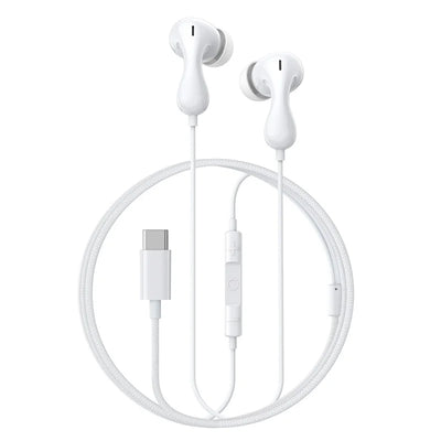 Baseus Encok CZ20 Wired Earphones - White