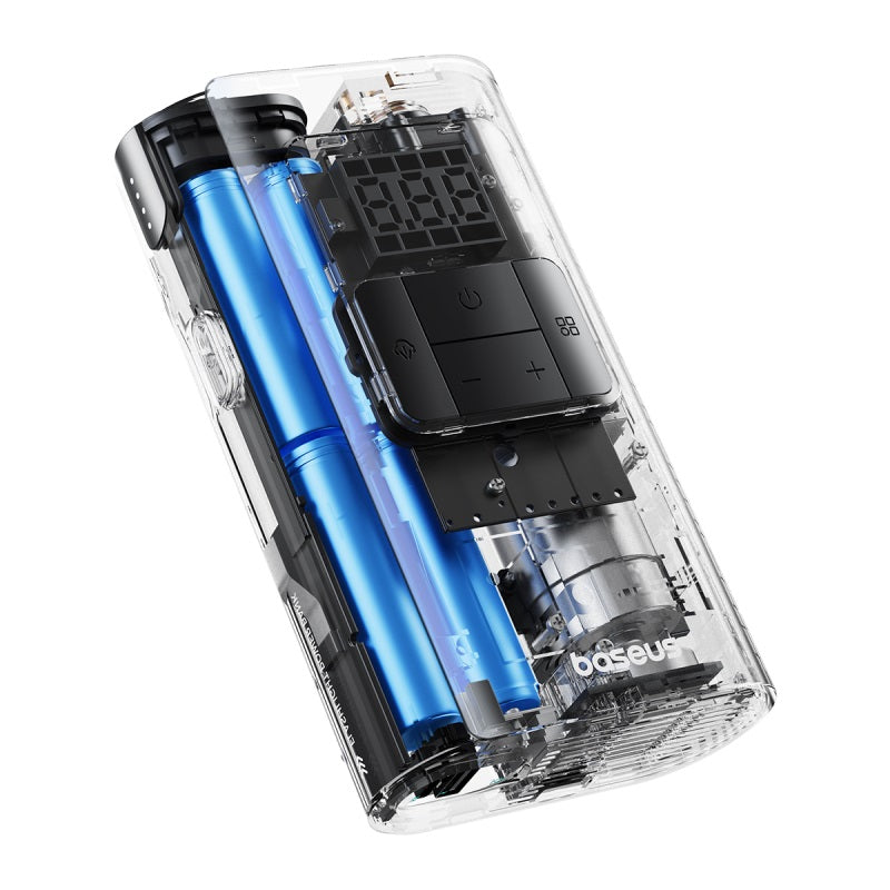 Baseus PrimeTrip VA1 2-in-1 Wired & Wireless Tire Inflator - Cosmic Black