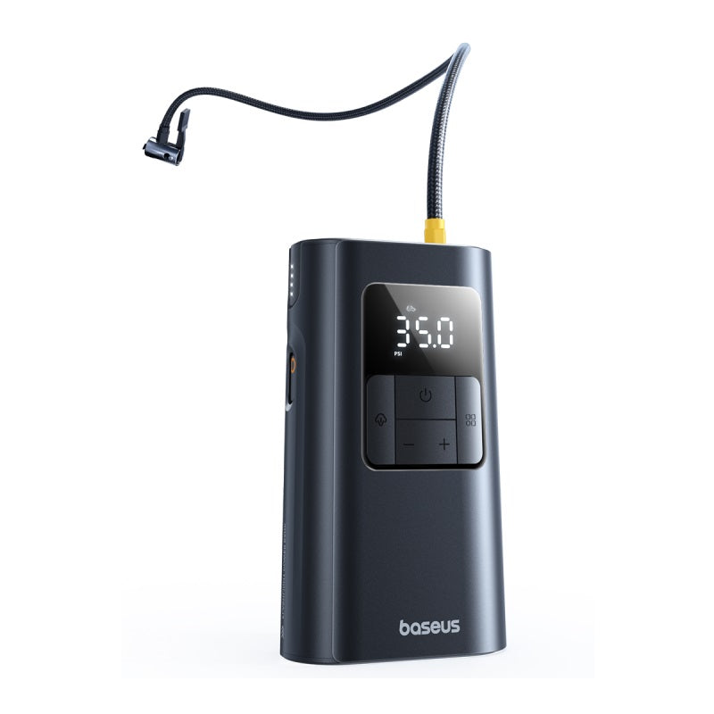 Baseus PrimeTrip VA1 2-in-1 Wired & Wireless Tire Inflator - Cosmic Black