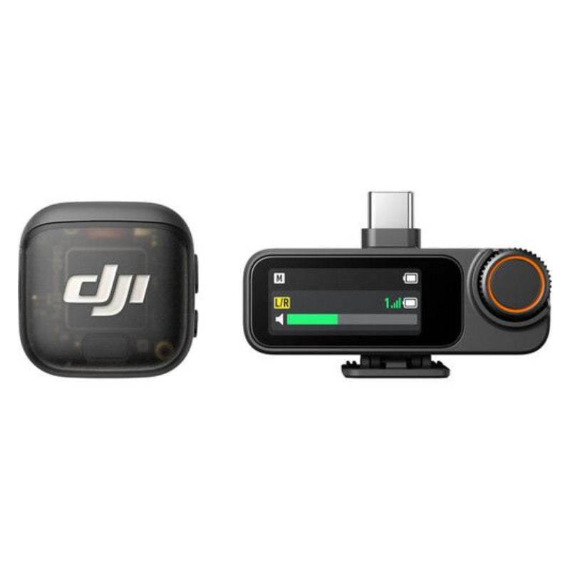DJI Mic 3 (1 TX + 1 RX) مضغوط لاسلكي ميكروفون نظلم