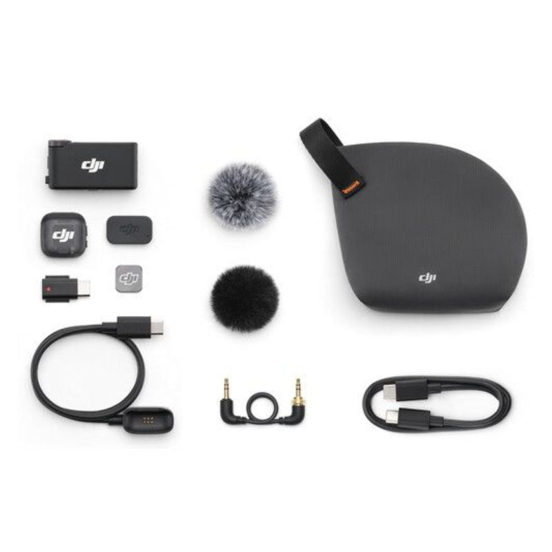 DJI Mic 3 (1 TX + 1 RX) مضغوط لاسلكي ميكروفون نظلم