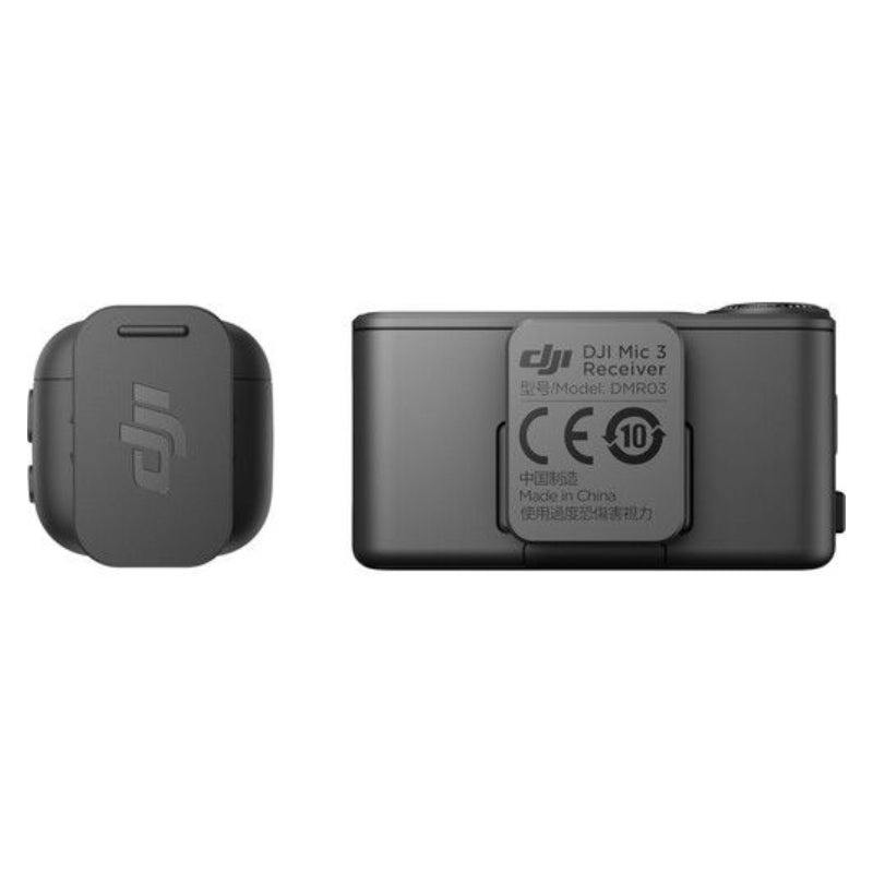DJI Mic 3 (1 TX + 1 RX) مضغوط لاسلكي ميكروفون نظلم