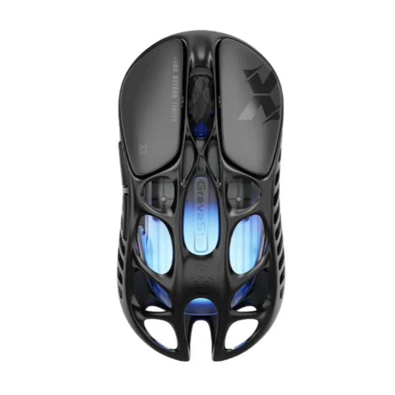 ماوس الألعاب  لاسلكي  GravaStar Mercury Xماوس  جالكسي أسود