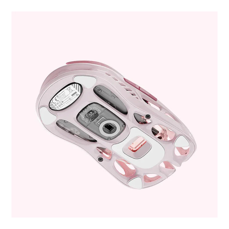 GravaStar Mercury إم1 برو لاسلكي الألعاب ماوس  Sakura اللون الوردي