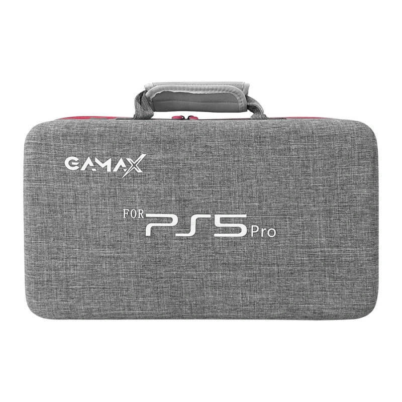 Bundle Offer - Sony PlayStation 5 Pro Digital Edition Console - 16GB / 2TB SSD / White + Gamax Storage Bag for PlayStation 5 Pro - Grey