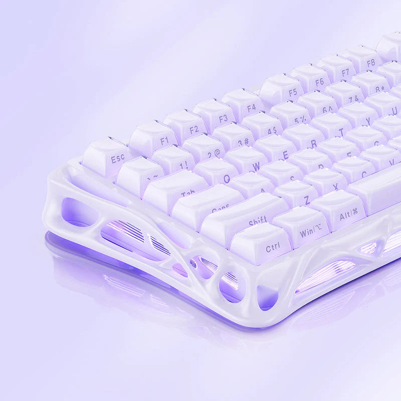 GravaStar Mercury V75 75% Hall Effect Magnetic Switch Gaming Keyboard - Lavender Purple