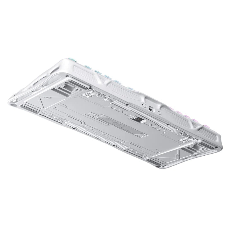 لوحة مفاتيح  الألعاب  لاسلكي بنسبة 75% من طراز GravaStar Mercury K1 Liteلوحة مفاتيح  Crystal Aurora