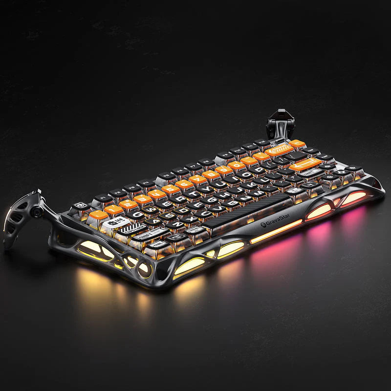 GravaStar Mercury K1 برو 75% لاسلكي Mechanical الألعاب لوحة مفاتيح  - CyberFlare