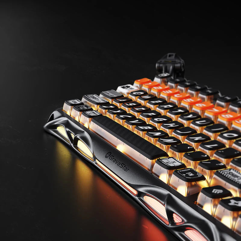 GravaStar Mercury K1 برو 75% لاسلكي Mechanical الألعاب لوحة مفاتيح  - CyberFlare