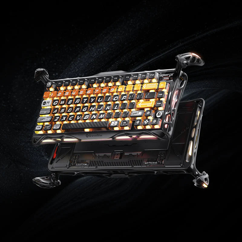 GravaStar Mercury K1 برو 75% لاسلكي Mechanical الألعاب لوحة مفاتيح  - CyberFlare